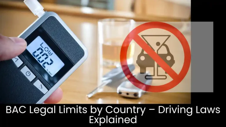 BAC Legal Limits by Country – Driving Laws Explained